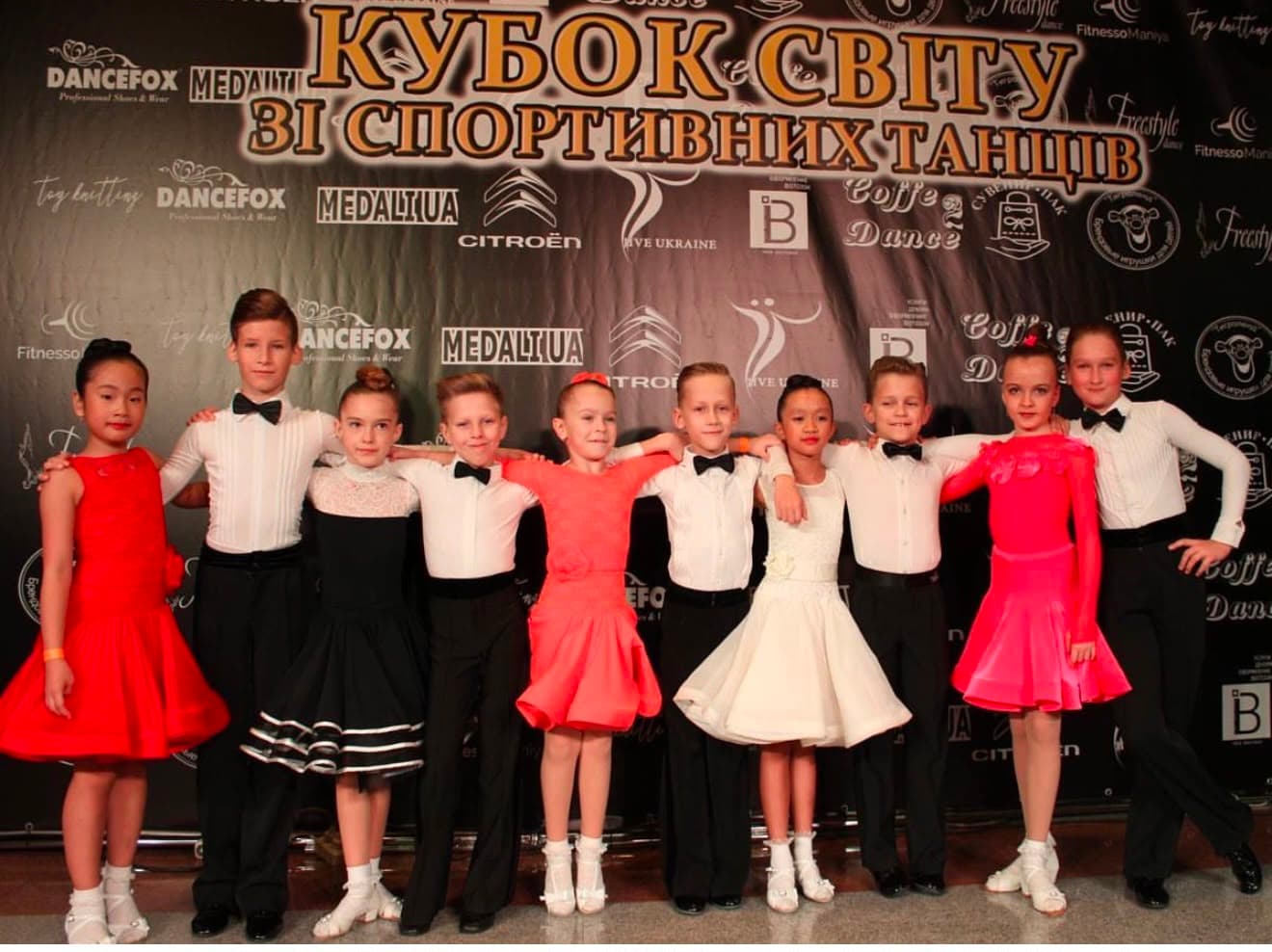 Kinder beim Welt-Tanzsport-Cup